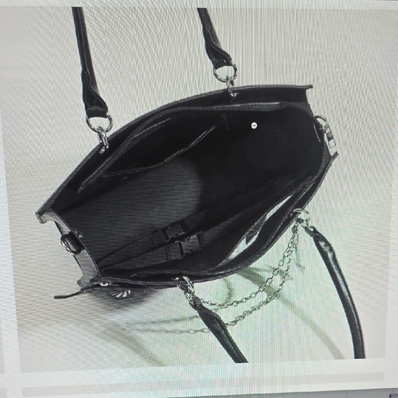 Y2K Goth Purse Crossbody- Butterfly Designs - Picture 5 of 11